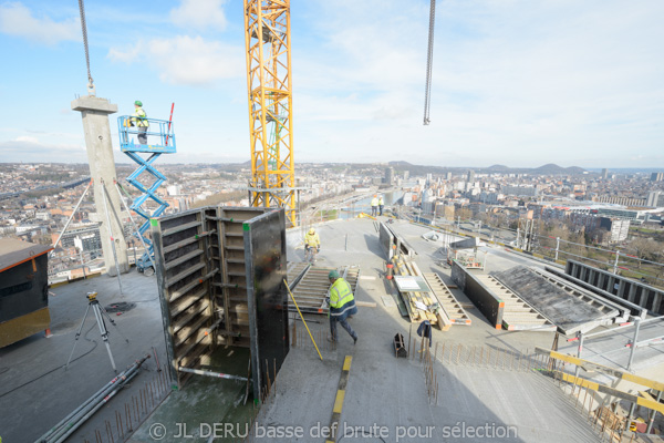 tour des finances à Liège